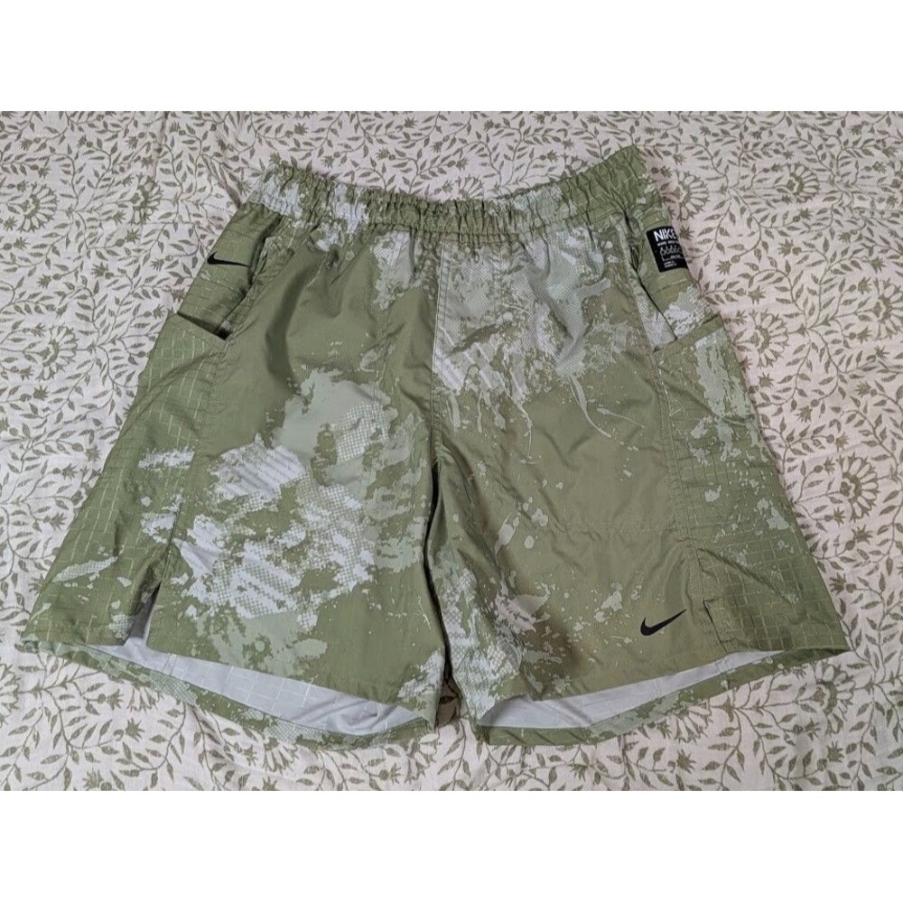 Nike A.P.S. Dri-FIT ADV Shorts M DX6877-386 Ripstop Grid Camo Green